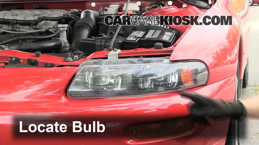 1996 Dodge Avenger ES 2.5L V6 Lights Headlight (replace bulb)